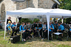 Nachfeier des Mährisch-Neustädter Wachsstockfestes an der Weingartenkapelle (Foto: Karl-Franz Thiede)